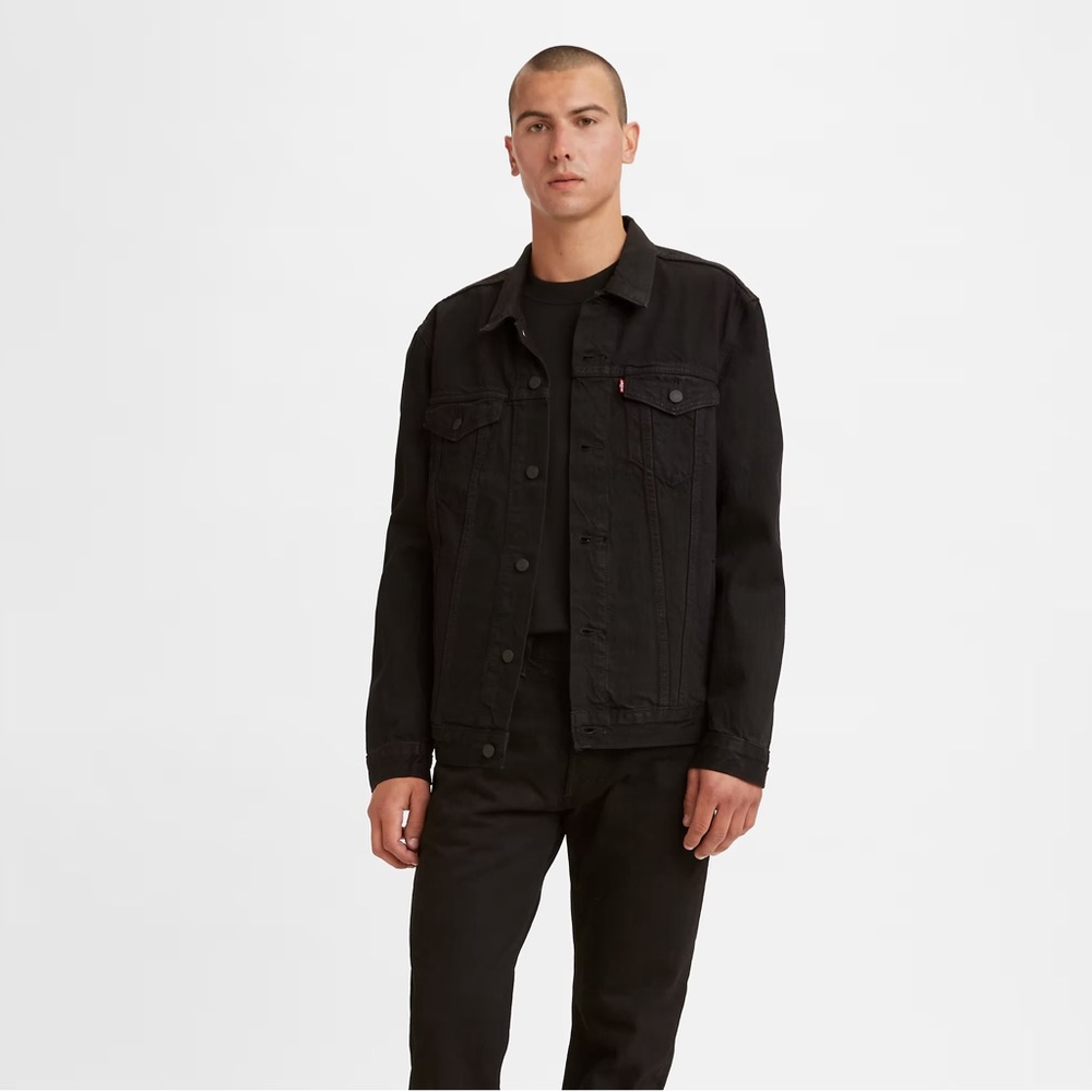 Levi’s Black Denim Trucker Jacket